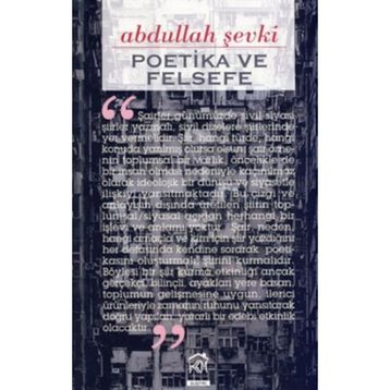POETIKA VE FELSEFE - ABDULLAH ŞEVKİ