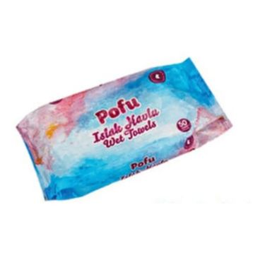 Pofu 50'li Islak Havlu