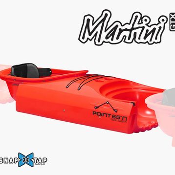 Point65 Martini GTX Mid Section Orta Parça Kırmızı Kano