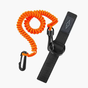 Point65 Paddle Leash Coiled Turuncu Kürek Tasması