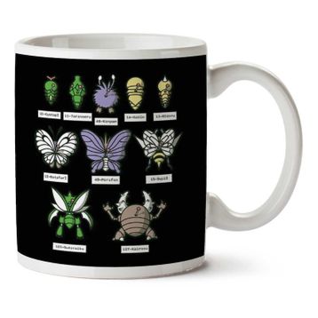 Pokemon Bug Collection Baskılı Kupa