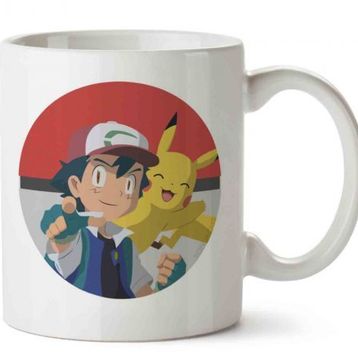 Pokemon İki Tarafı Baskılı Kupa