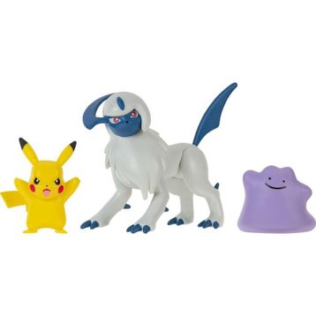 Pokemon PKW3044 Battle 3'lü Figür Seti