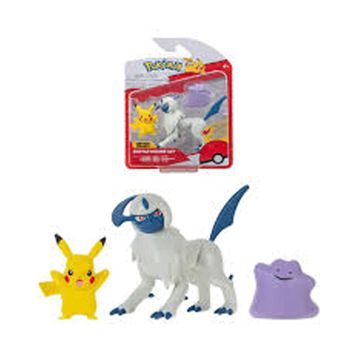 Pokemon PKW3044 Battle 3'lü Figür Seti