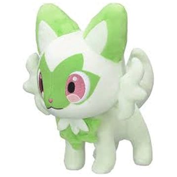 Pokemon PKW3353 Sprigatito 20 cm Peluş Figür