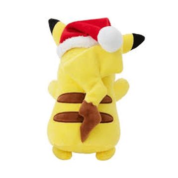 Pokemon PKW3376 Pikachu 20 cm Yılbaşı Serisi Peluş Figür