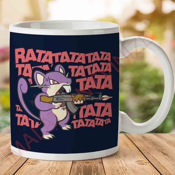 Pokemon Ratatata Baskılı Kupa