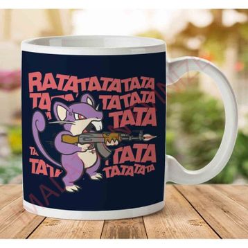 Pokemon Ratatata Baskılı Kupa