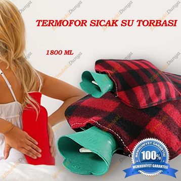 Polar Kılıflı Termafor 1800 ml Sıcak Su Torbası