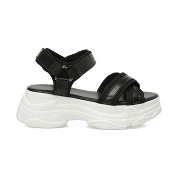Polaris 325627.Z 5FX Siyah Kadın Spor Sandalet