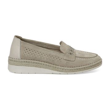 Polaris 5 Nokta 105454.Z5FX Vizon Kadın Loafer