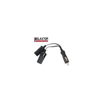 Polaxtor PLX-20786 12V 2A İkili Araç Çakmak Fişi Çoklayıcı