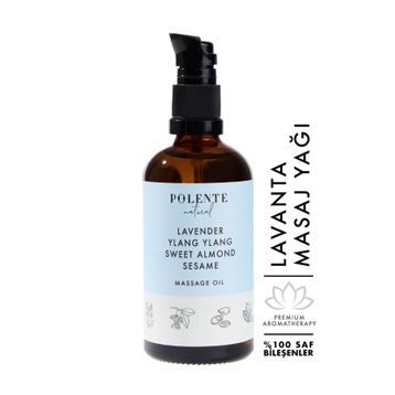 Polente Natural 100 ml Lavanta Ylang Ylang Sakinleştirici Masaj Yağı