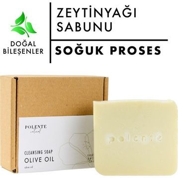 Polente Natural 110 gr %100 Saf Zeytinyağı Kastil Sabunu