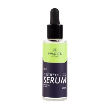 Polente Natural 30 ml Erkekler İçin Güçlendirici Saç ve Sakal Serumu
