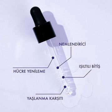 Polente Natural 30 ml Retinol İçeren Yaşlanma Karşıtı Gece Bakım Serumu