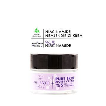 Polente Natural 50 ml %5 Niacinamide İçeren Nemlendirici Krem