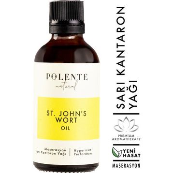 Polente Natural 50 ml Aspir Maserasyon Sarı Kantaron Yağı