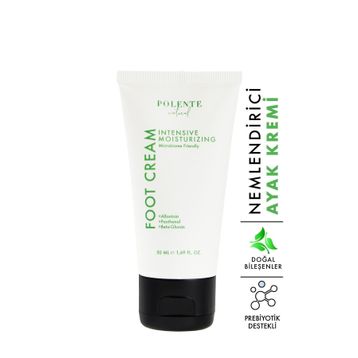Polente Natural 50 ml Prebiyotik Destekli Nemlendirici Ayak Kremi