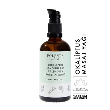 Polente Natural Okaliptus ve Limonotu 100 ml Rahatlatıcı Masaj Yağı