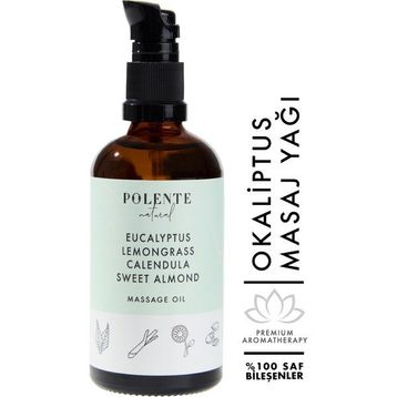 Polente Natural Okaliptus ve Limonotu 100 ml Rahatlatıcı Masaj Yağı