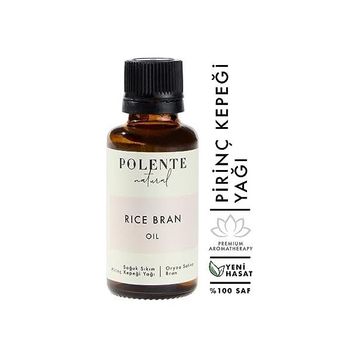 Polente Natural Soğuk Sıkım 30 ml Pirinç Kepeği Yağı