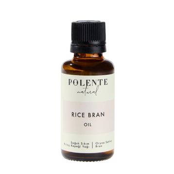Polente Natural Soğuk Sıkım 30 ml Pirinç Kepeği Yağı
