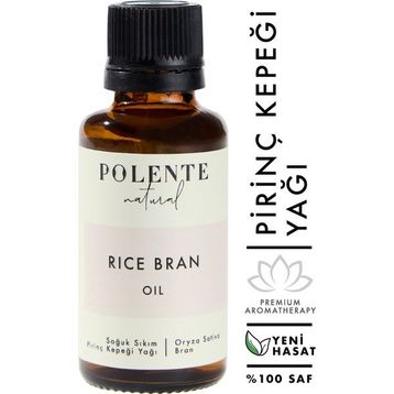 Polente Natural Soğuk Sıkım 30 ml Pirinç Kepeği Yağı