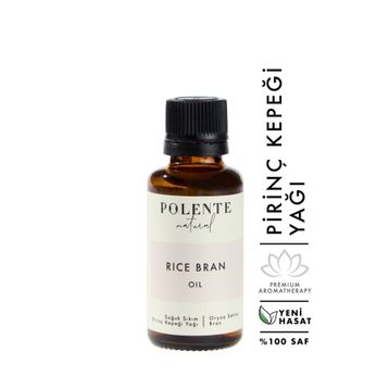 Polente Natural Soğuk Sıkım 30 ml Pirinç Kepeği Yağı