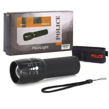 Police PC-86 UV LED Mor Işıklı Para Kontrol El Feneri