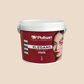 Polisan 050 Kumsal Beji Cİ-6262 2,5 lt Elegans Extra Yarı Mat İç Cephe Boyası