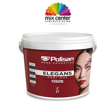 Polisan 15 lt Yarımat Elegans Extra Küf Önleyici İç Cephe Boyası