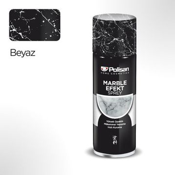 Polisan 200 ml Beyaz Mermer Efekt Sprey Boya