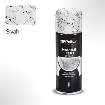 Polisan 200 ml Mermer Efekt Siyah Sprey Boya