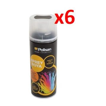 Polisan 400 ml Altın Varak 6 Adet Sprey Boya