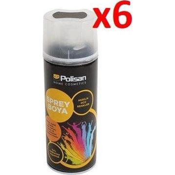 Polisan 400 ml Altın Varak 6 Adet Sprey Boya