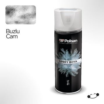Polisan 400 ml Buzlu Cam Efektli Sprey Boya
