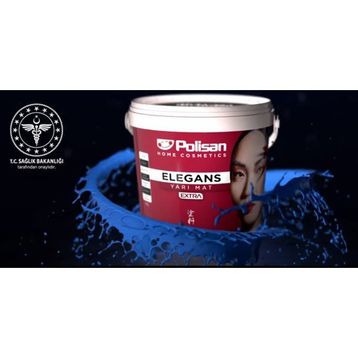 Polisan Antibakteriyel Elegans Extra 7.5 lt / 10 kg Silinebilir Silikonlu Kekik Yağı Renk İç Cephe Boyası