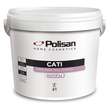 Polisan Beyaz 20 kg Çatı Elyaflı Kaplama Malzemesi