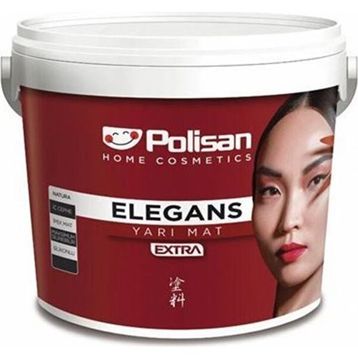 Polisan Elegans Extra Yarı Mat 2,5 lt 1500 Romans Antibakteriyel Boya