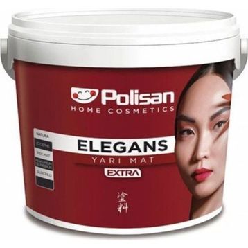 Polisan Elegans Extra Yarımat C Bazı 7,5 lt Boya