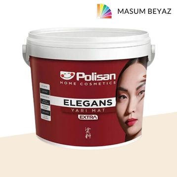 Polisan Elegans Masum Beyaz 7.5 lt Yarı Mat İç Cephe Boyası