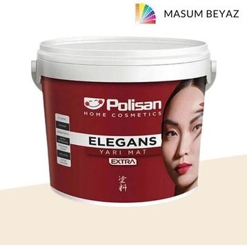 Polisan Elegans Masum Beyaz 7.5 lt Yarı Mat İç Cephe Boyası