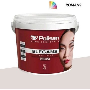 Polisan Elegans Romans 7.5 lt Yarı Mat İç Cephe Boyası