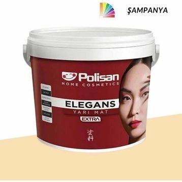 Polisan Elegans Şampanya 2.5 lt Yarı Mat İç Cephe Boyası