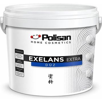 Polisan Exelans Extra Düz 15 lt Beyaz Dış Cephe Boyası