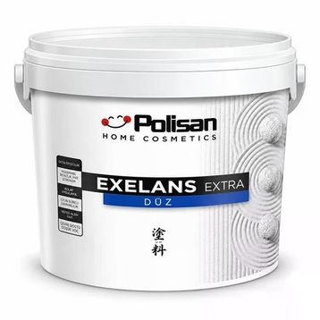 Polisan Exelans Extra Düz 15 lt Beyaz Dış Cephe Boyası