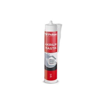 Polisan Mastik Beyaz 6x280 ml Akrilik Boya