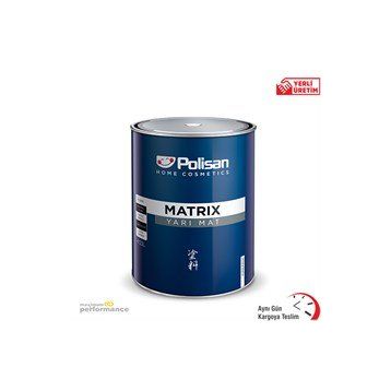 Polisan Matrix Mat Beyaz 2,5 lt İç Cephe Duvar Boyası