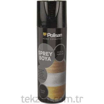 Polisan Metalik Siyah Sprey Boya